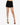 Black wrap skirt