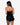 Satin sleep set with lace trim