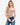Model wearing new taupe ribbed double-layer tube top, styled for a casual, modern look, studio background