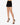 Black wrap skirt